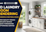 3d design and render your laundry or utility space